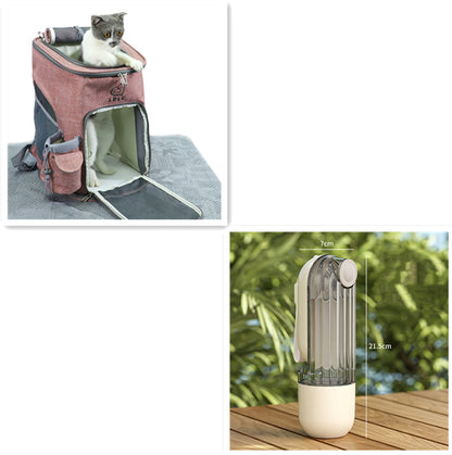 2-in-1 Pet Water Cup — Portable Dog Water Bottle