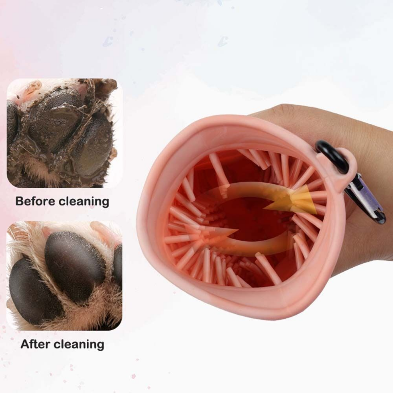 Portable Paw Washing Brush (Silicone 2-in-1)